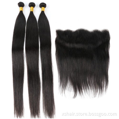 Bulk Sale Silky Straight 10A Human Hair Bundles,Super Double Drawn 12A Raw Hair 12A Virgin Hair Bundles